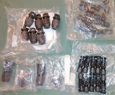 Various EnPhase Q Cable electrical connectors 150-00060-07 150-00039 740-00662-0