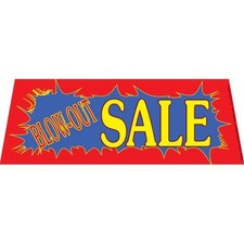BLOW-OUT SALE Windshield Banner