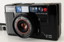 NEAR MINT Canon AF35M Autoboy Black Point Shoot 35mm Film Camera From JAPAN