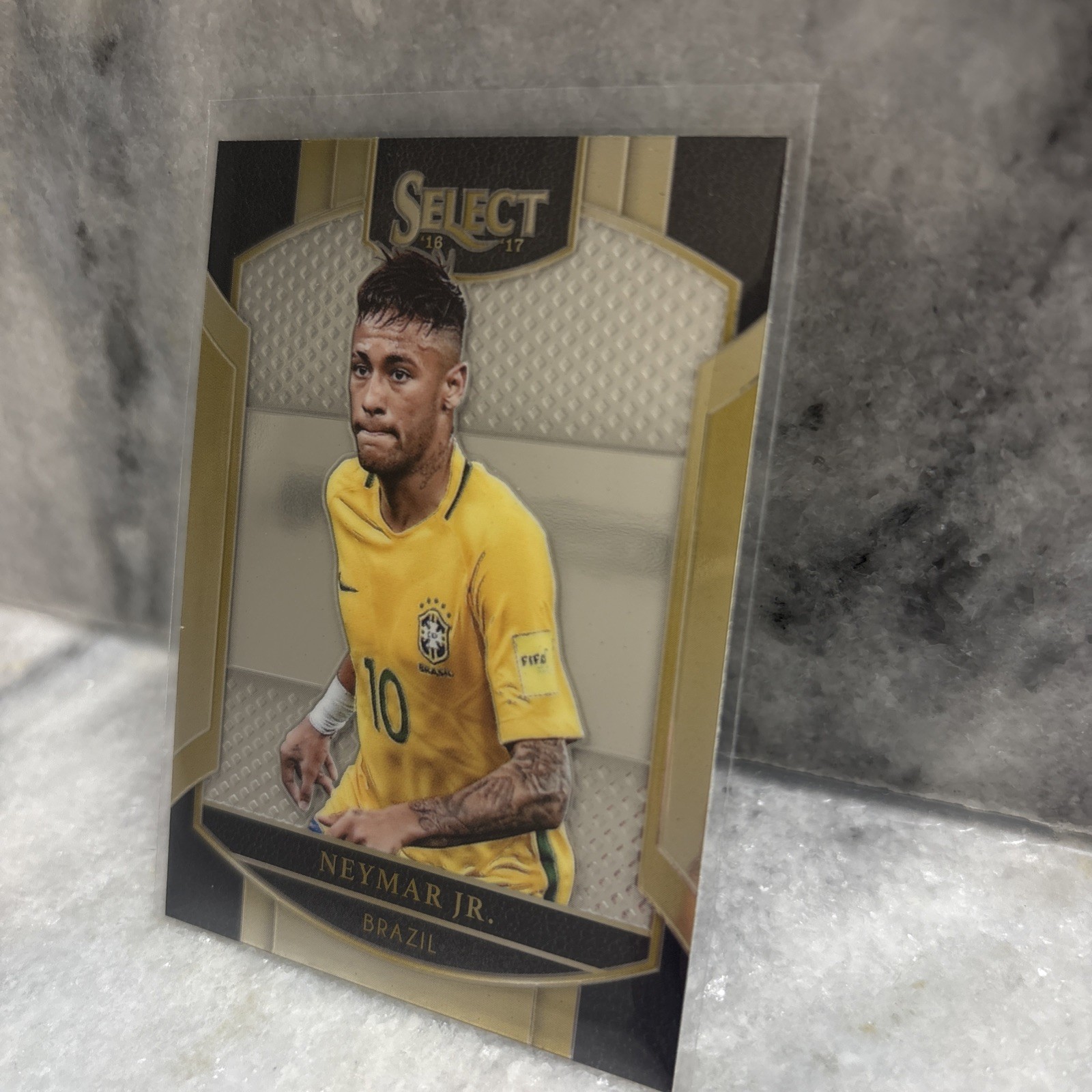 2016-17 Panini Select Soccer Neymar Jr Brazil 21