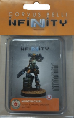 Monstruckers Boarding Shotgun Infinity NA2 Tabletop Corvus Belli Neu OVP #
