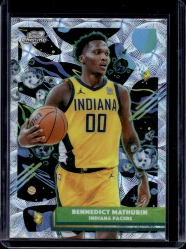2025-26 Topps Cosmic Chrome Bennedict Mathurin Nucleus Refractor #24 Pacers