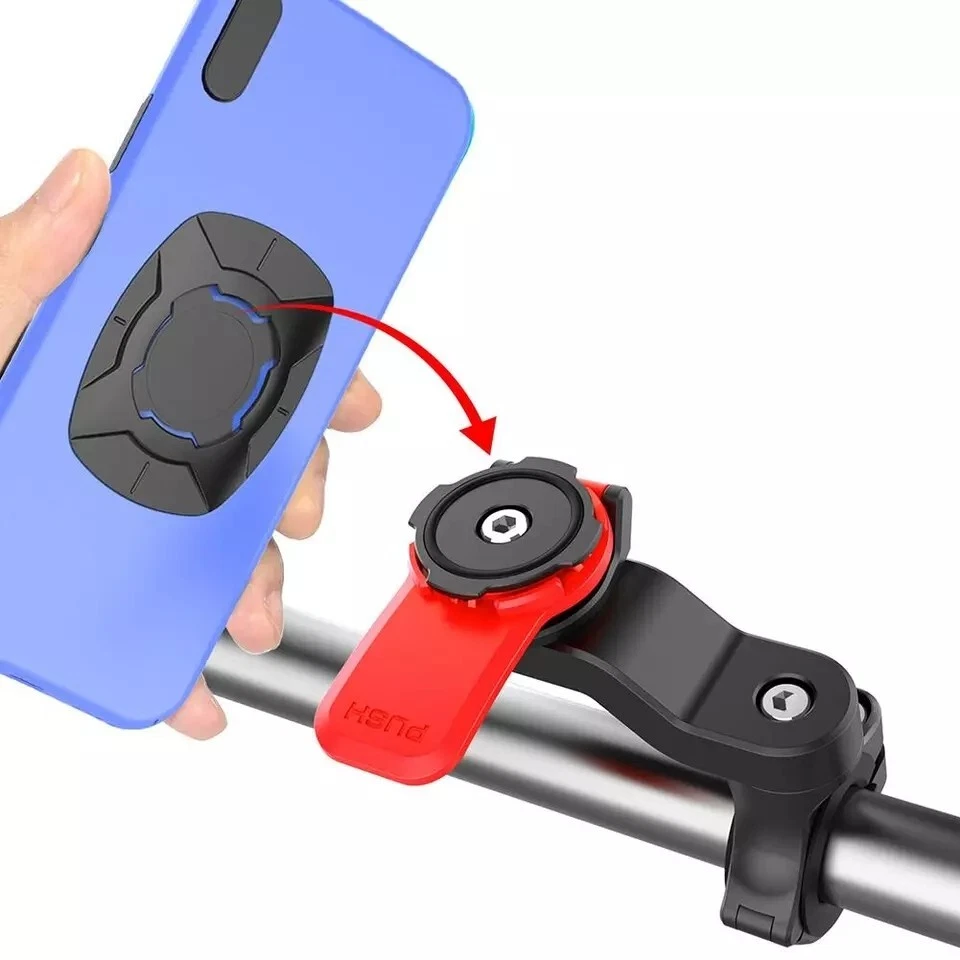 Porta Celular Para Bicicleta Sujetador de Telefono Moto universal sin  Vibracion