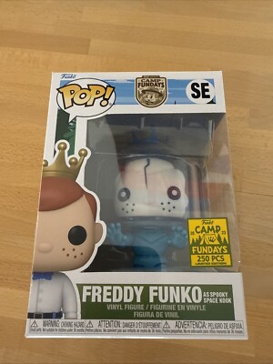 SDCC 2023 Funko Pop! Freddy Funko as Spooky Space Kook LE 250 Camp Fundays