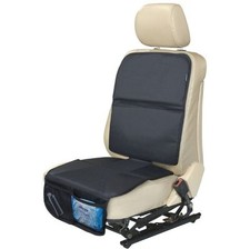 Automuko Car Seat Protector For Baby Seat With Mesh Pockets Prevents Skid Marks