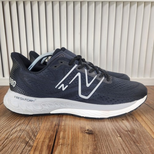 New Balance Fresh Foam 880 v13 Mens Sz 11 D Black Running Sneakers Shoes M88K13