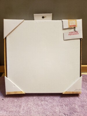 2 Pieces NEW Handmade Modern Stretched Canvas Paint Painting Boards 12'' x 12''