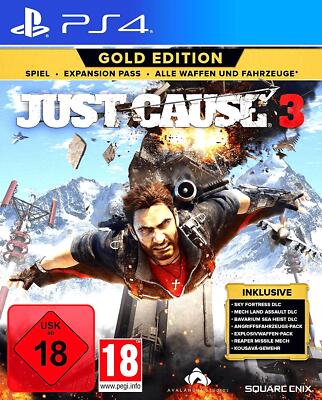 Just Cause 3 - Gold Edition - PS4 / PlayStation 4 - Neu & OVP