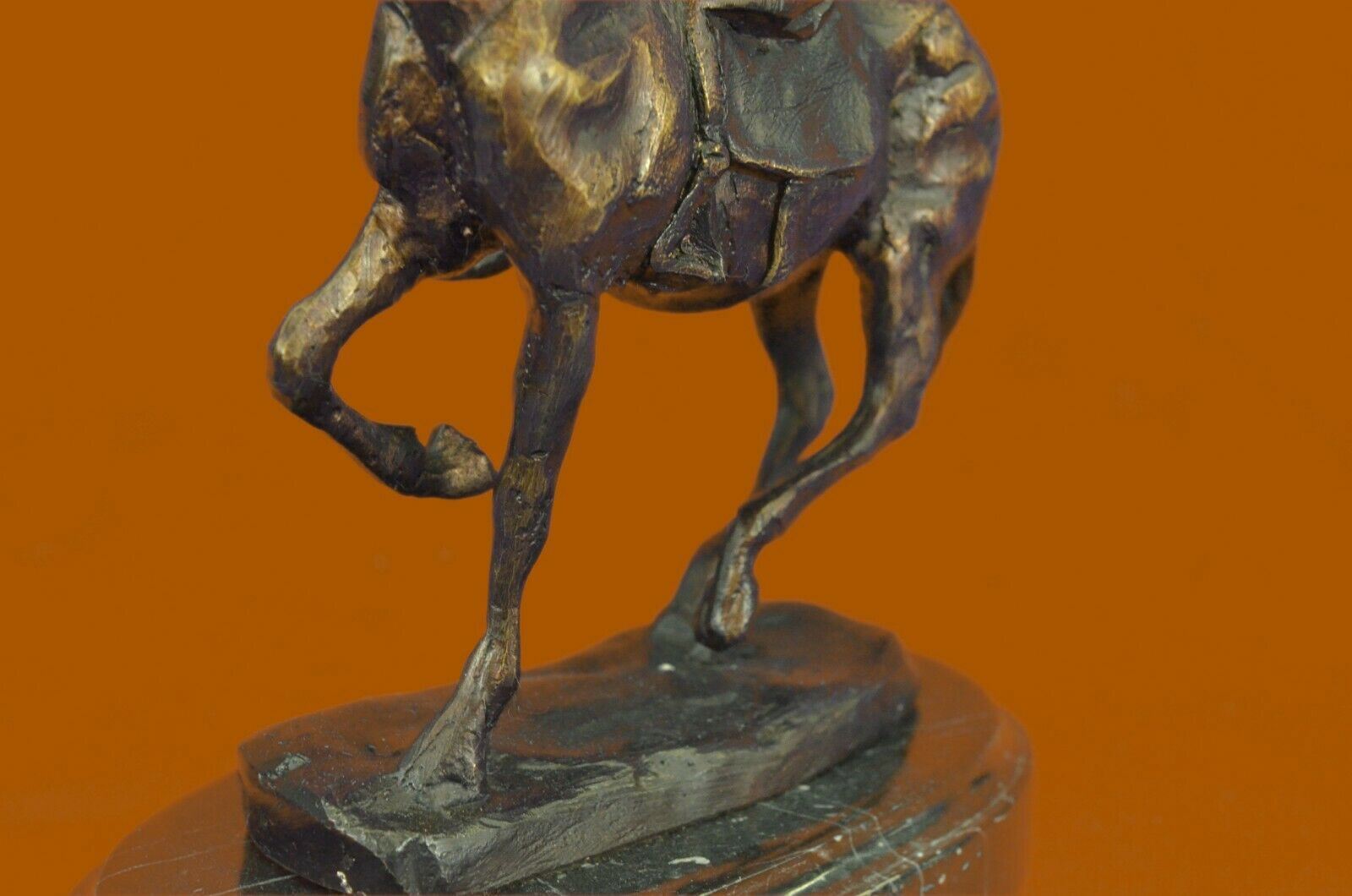 Cowboy Frederic Remington Horse Bronze Sculpture Western Statue Figurine Decor eBay