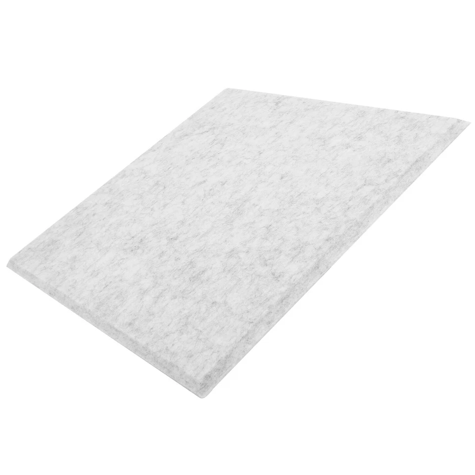 Silenciador ignífugo insonorizado de fibra de poliéster acústico placa absorbente de sonido de 6 piezas Foto 3 de 4