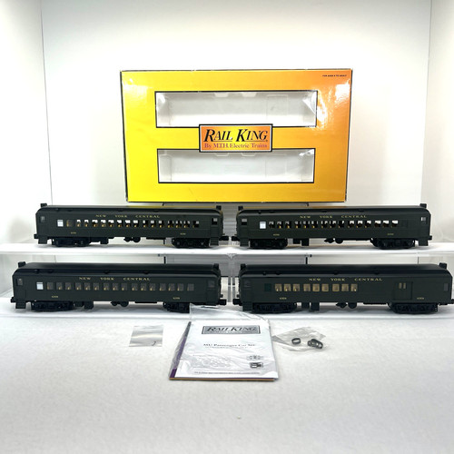 MTH RailKing 30-2846-1 New York Central 4-Car MU Passenger Set PS.2 Used O NYC | Zustand: Used