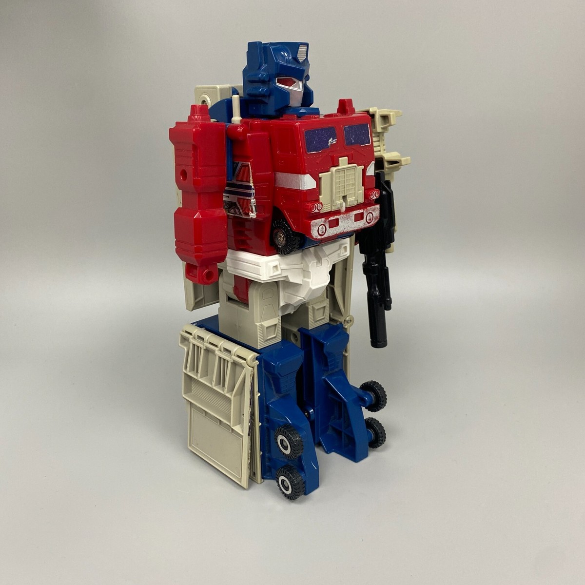 パワーマスターオプティマスプライムインプリート1988 G1 Powermaster Optimus Prime 100% Complete W/Box & Insert 1988