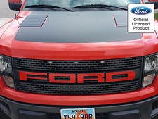Ford Raptor Svt F-150 Grille Letter Vinyl Decals 60 Colors 2014 10-14 F150
