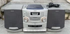 Sony CFD-ZW755 Boombox CD Radio Dual Cassette Player/Recorder Portable Stereo ✅