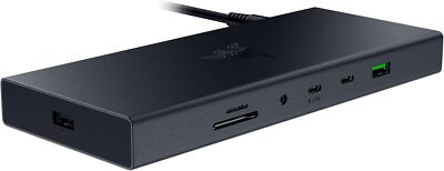 Razer USB 4 Dock 14-Port Dual-Display Unterstützung 3X USB-C 5X USB-A HDMI Gigab