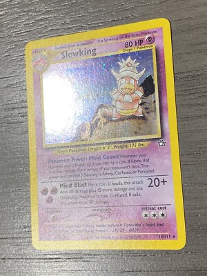 Slowking 14/111 Holo Neo Genesis Pokemon Card NM Rare | eBay