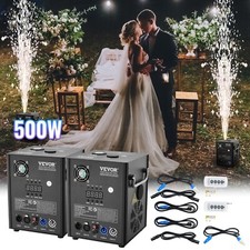 Vevor 2pcs Cold Spark Machine 500w Stage Effect Dmx Firework Dj Event Wedding