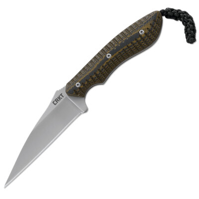 CRKT Folts S.P.E.W. Neck Knife, G-10 Griff, Kydexscheide, Gürtelhalterung CR2388