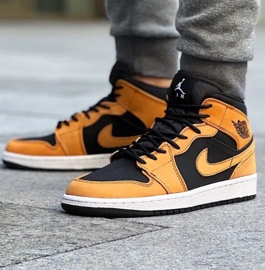 スニーカー NIKE Air Jordan 1 Mid SE Desert Ochre WMNS 2020 AW 20 Air Jordan 1 Mid SE