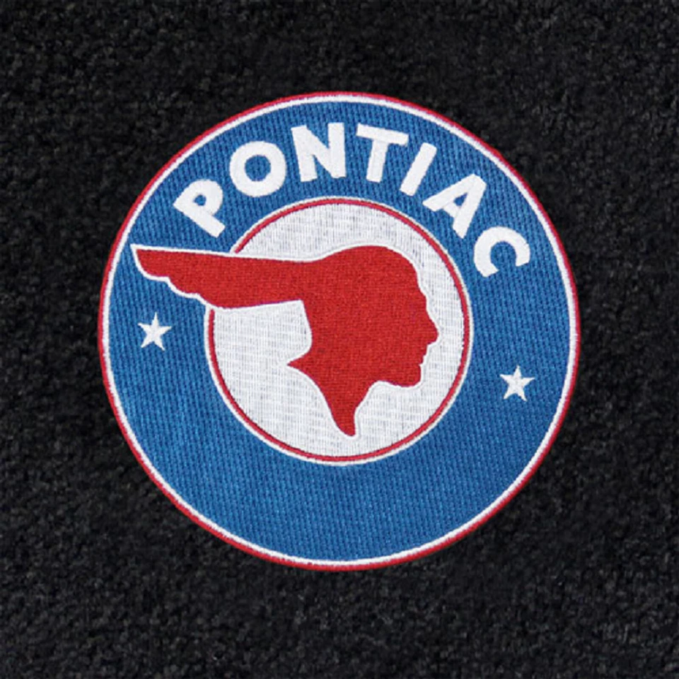 Lloyd Mats Velourtex Pontiac GTO Chief Logo Front Floor Mats (1966-1967) Foto 3 de 4