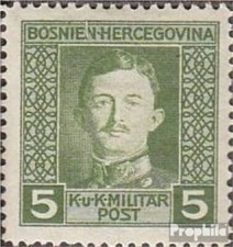 österr.-bosnie-herzeg. 125 neuf 1917 karl I.
