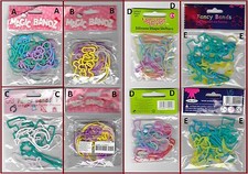 12 BRACELETS Silicone FORMES : Hello Kitty, Princesse, Divers (au choix) - NEUF