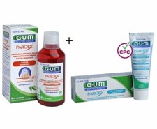 Gum paroex collutorio + dentifricio 0% alcool 0,20% clorexidina digluconato