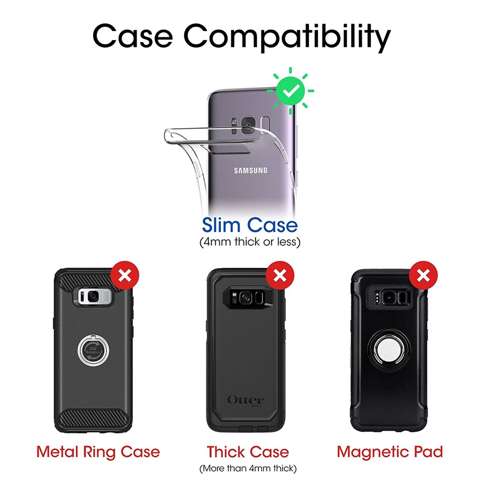 TechMatte Fast Wireless Charging Pad for Qi-Enabled Devices (5FT Cable Included) - Image 4 of 4