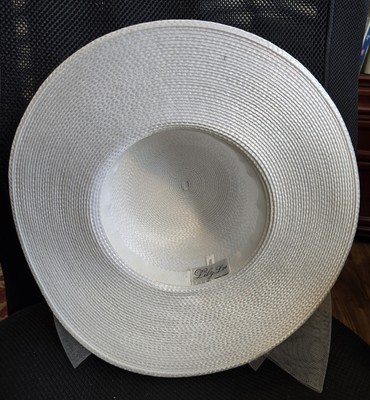 Vintage Lily Lee White Church Wedding summertime Hat | eBay display picture 1