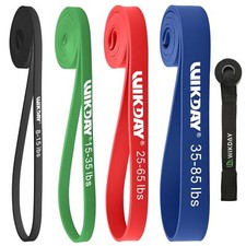 Resistance Bands Set Pull-Up Assist with Door Anchor for Home/Gym Workouts