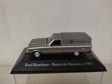FORD RANCHERO 1984 BANCO DE OLAVARRIA ARGENTINA 1:43 SALVAT IXO HARD BOX