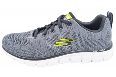 Skechers Sneaker Track Front Runner Grau Schuhe 232298 CCBK