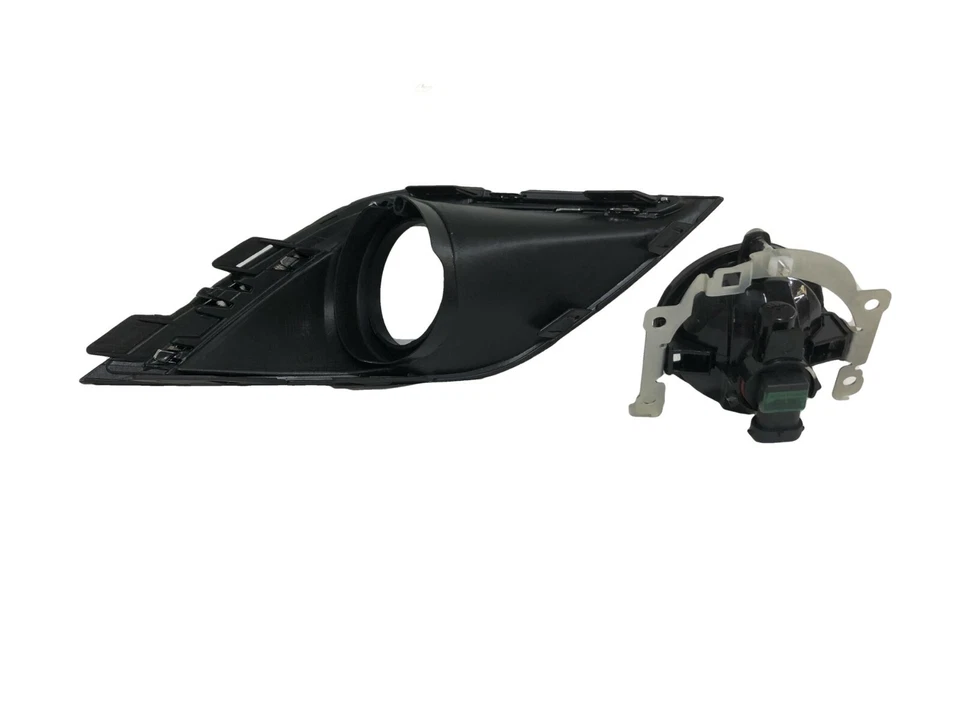 Fits 2016-2020 Mitsubishi Outlander Front Bumper Fog Light W Cover Bezel Left - Image 4 of 4