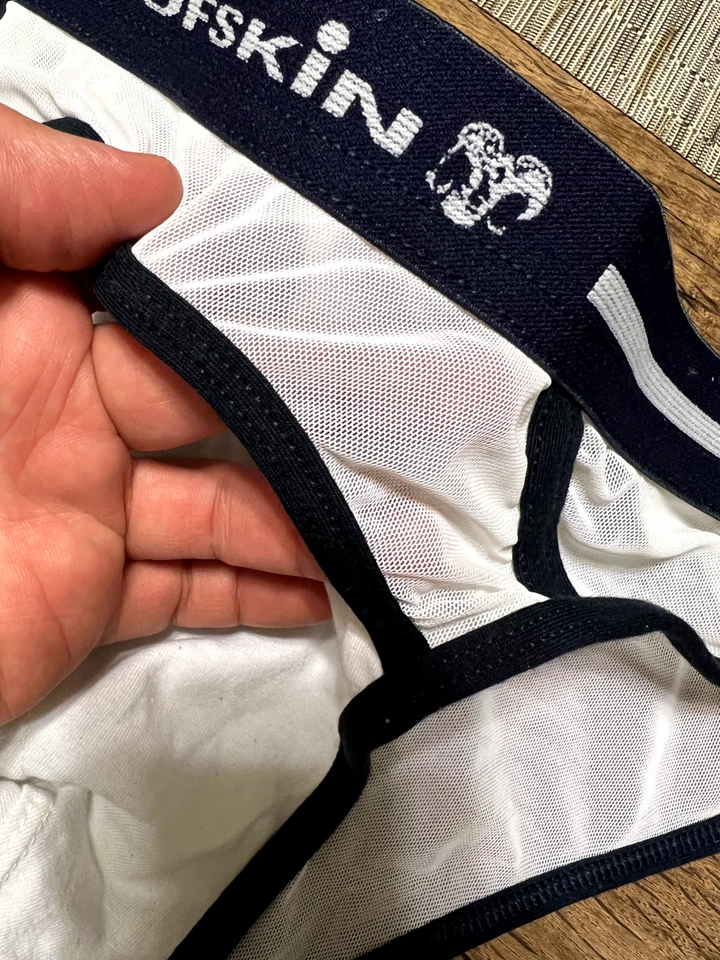 Calzoncillo de malla vintage Rufskin para hombre hecho en EE. UU. "Grande" Foto 4 de 4