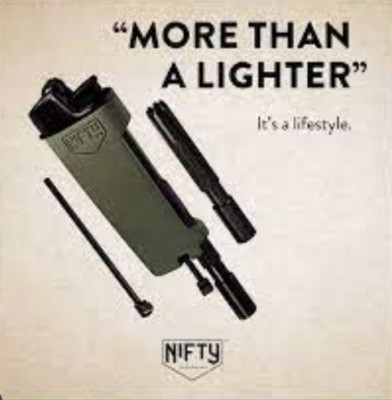 Nifty More Than a Lighter Feuerzeug  und Pfeife vereint 