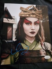 Maria Zhang Signed 8x10 Photo Avatar:The Last Airbender Suki Autographed JSA COA