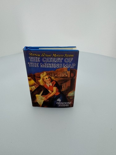 Miniatur Nancy Drew Mystery Stories Suche nach der fehlenden Karte Carolyn Keene