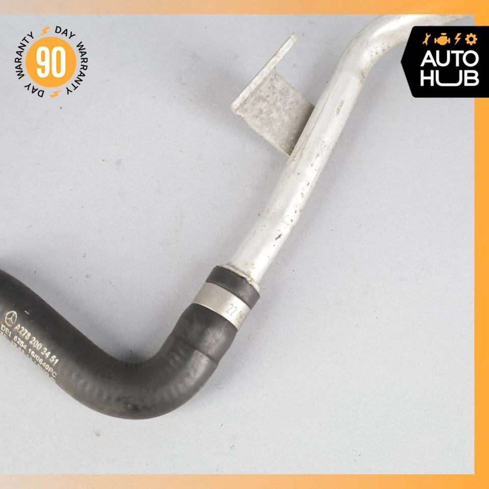 Tubo de manguera de refrigerante radiador motor Mercedes W218 CLS550 2014 2782003451 FABRICANTE DE EQUIPOS ORIGINALES Foto 3 de 4