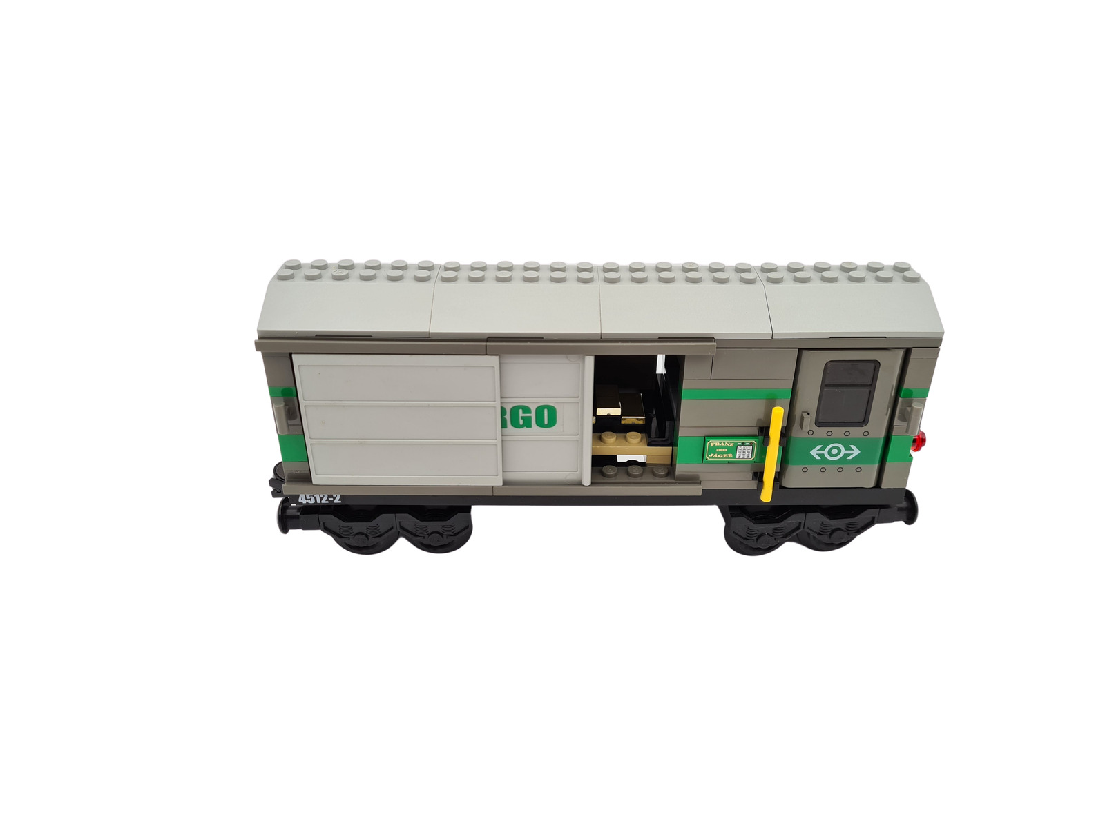 Lego® 9V RC TRAIN Railway 4512 Waggon Carriage Cargo Set WAGON CAR