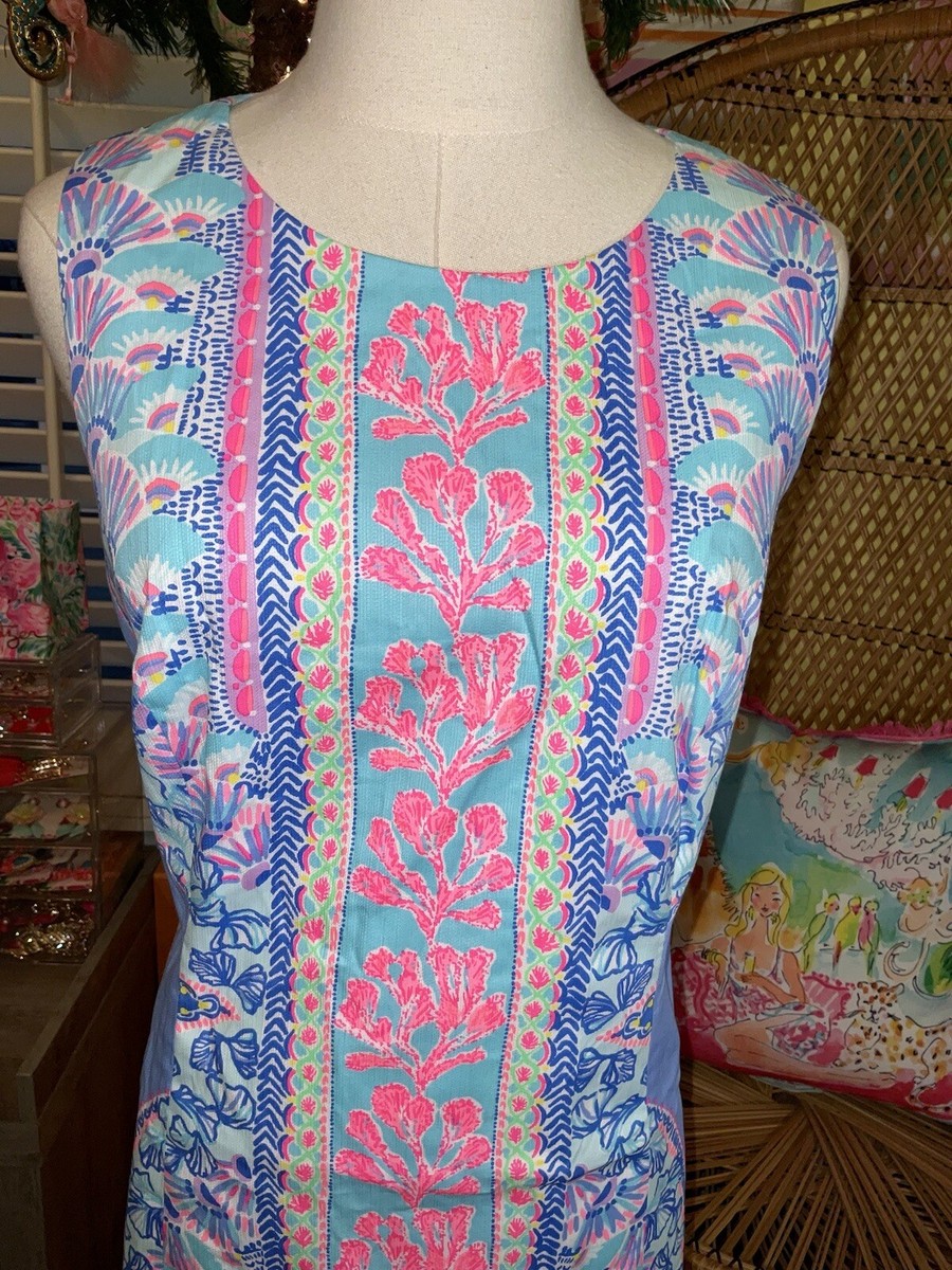 Lilly Pulitzer NWT Mila Stretch Shift Seaside Shindig $218
