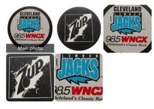 CLEVELAND LUMBER JACKS OFFICIAL SPONSORED HOCKEY PUCK LINDSAY MFG.- CANADA