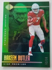 2019 Panini Illusions Hakeem Butler Arizona Cardinals Green #100 52/99