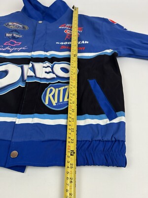 Vintage 90s NASCAR Oreo Chevrolet Racing Y2K Hype Jacket | eBay