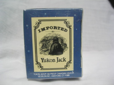 Shot Glass Imported Yukon Jack 1986 Halley's Comet New in Box Canadian Liqueur