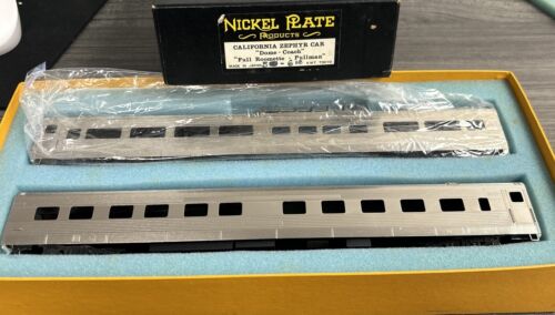 Nickel Plate Products HO Brass Dome - Coach & Full Roomette Pullman *Unpainted - Picture 12 of 19