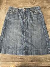 Gap Women  s Skirt Size 4 Limited Edition Denim EUC