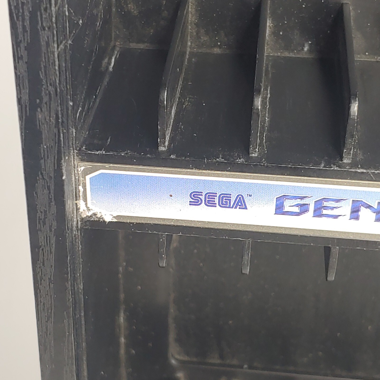 Sega Genesis 24 Cartridge Holder Storage shelf Vintage Games eBay