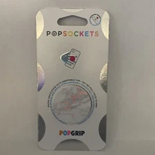 PopSockets ROSE GOLD MARBLE Phone Grip Stand POPGRIP PopSocket W/ Swappable Top