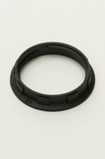 Black Shade Ring for SES E14 Light Bulb Lamp holders Threaded sleeve 27mm