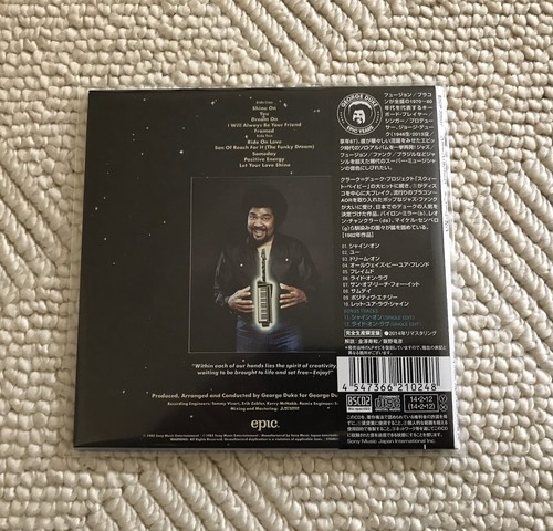 GEORGE DUKE / DREAM ON , Japan MINI LP CD ( BSCD2-Blue spec CD2 ) - Imagen 2 de 4